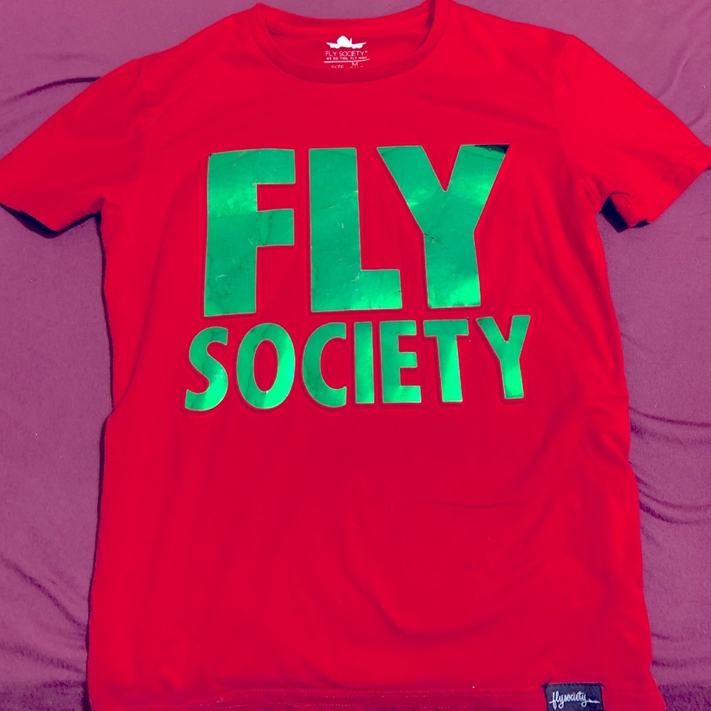 Fly society tee shirt